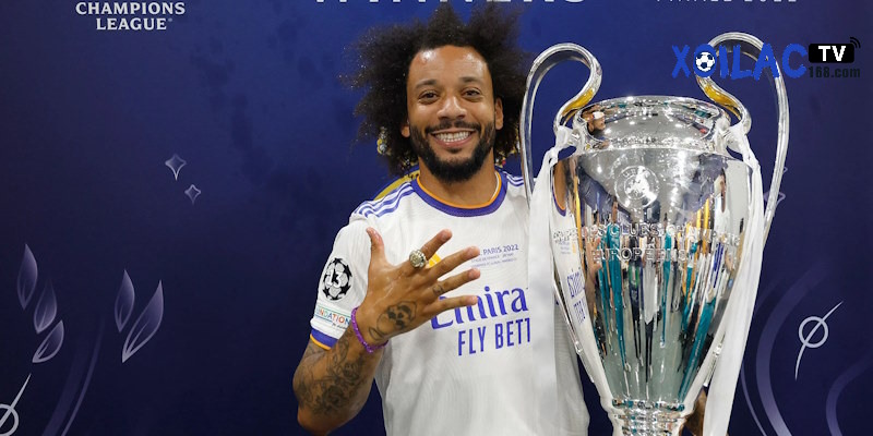 Marcelo từng giành 5 Champions League trong màu áo Kền kền trắng